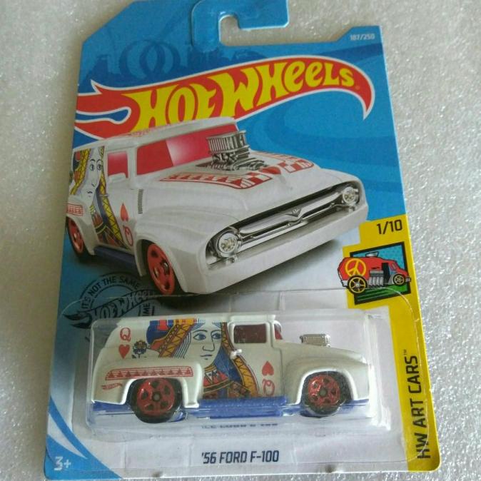 HOT WHEELS 56 FORD F-100. HOT WHEELS 56 FORD F100. HW ART CARS. 2018.