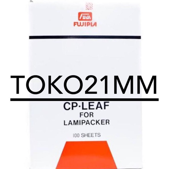 

»Terkini» Plastik Laminating F4 Fujipla 100pcs