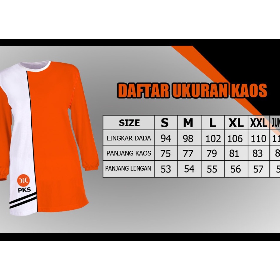 (Z.P☑F☼] Kaos PKS baru akhwat tunik orange banyak diiminati➸