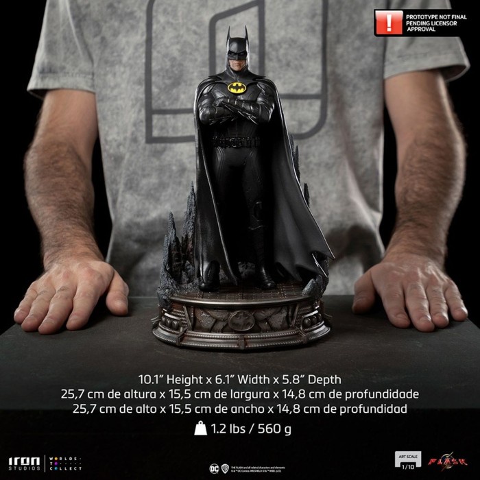 FLASH SALE STATUE BATMAN - THE FLASH MOVIE - ART SCALE 1/10 - IRON STUDIOS TERMURAH