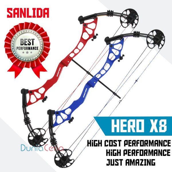 Busur Panah Jandao Sanlida Hero X8 Compound Bow