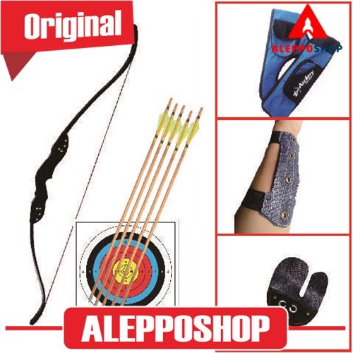 Paket Busur Panah Standar Bow Anak Modern Archery Tradisional Wooden Bongkar Pasang Bow Riser 30Cm