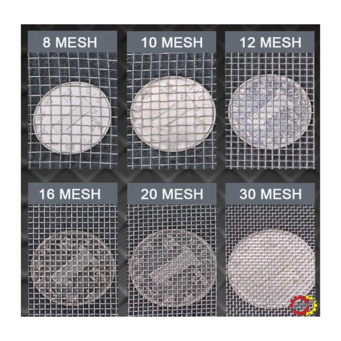 Wiremesh Stainless Sus 304. Mesh 10,20,30,40,50 Dan 60