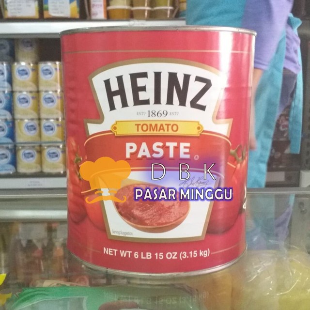 

Yuk Order! Heinz Tomato Paste 3.15Kg / Pasta Tomat