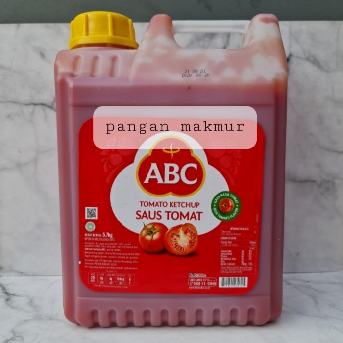 

Yuk Order! Saus Tomat Abc 6Kg