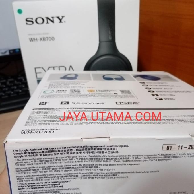 TER-UPDATE SONY WH-XB700 / WH XB700 HEADPHONE EXTRA BASS ORIGINAL #ORIGINAL