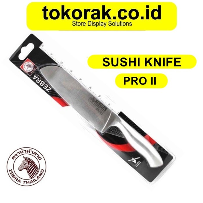 Pisau Sushi Zebra Sushi Knife Pro 7 Inch 100249 Pisau Dapur Stainless