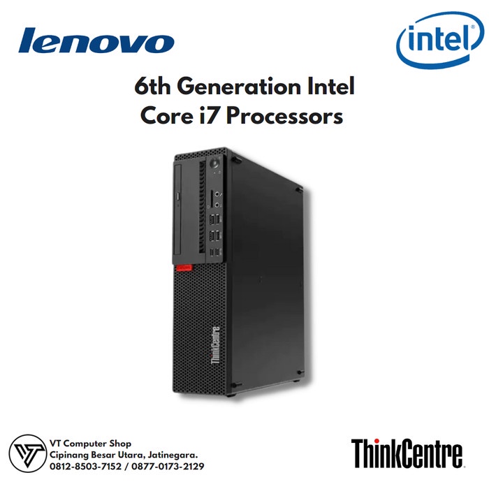 Terlaris Pc Built Up Lenovo Thinkcentre M910S Sff Intel Core I7 6700 Ram 16Gb