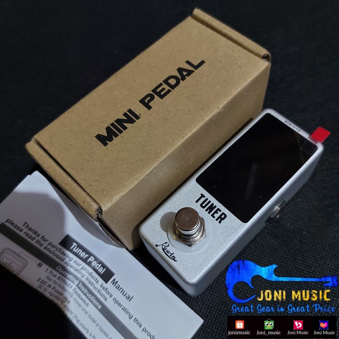 Terbaik Bagus Efek Gitar Rowin Pedal Tuner
