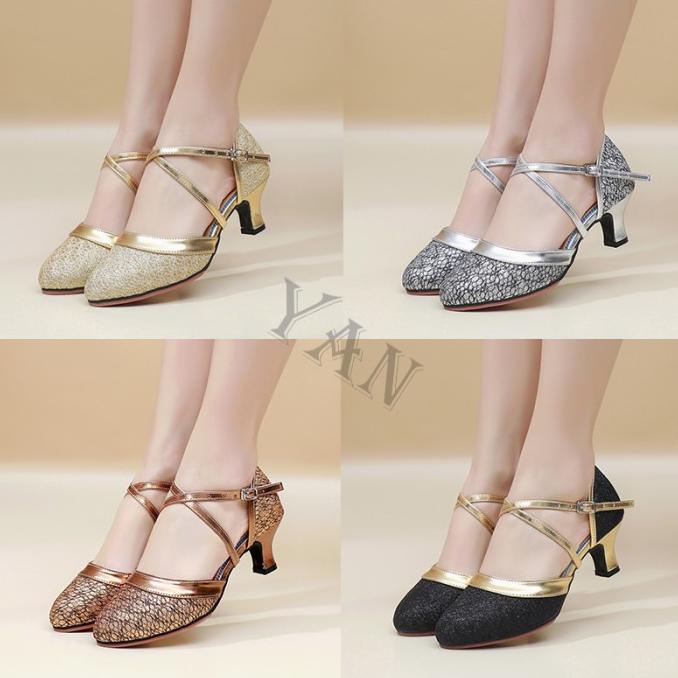 Sepatu Dansa Latin/ Line Dance Terbaru Sepatu Dance Wanita