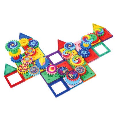 FLASH SALE MAGNETIC TILES GEAR - KEBO - MAINAN EDUKASI TERBARU