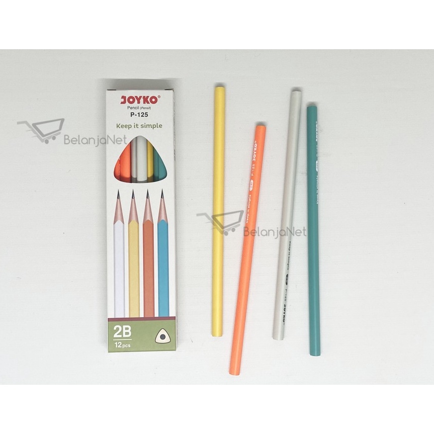 

Diskon Promo_Pensil | Pencil Joyko P-125 2B Triangular | Segitiga [1 LUSIN]