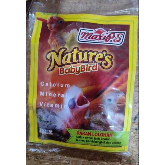 natures baby bird - pakan burung lolohan - pakan lolohan - lolohan - pakan burung