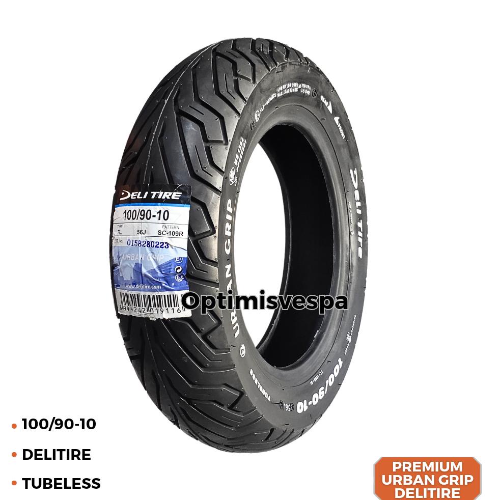 Ban Swallow Tubeless Delitire Urban Grip Ring 10 Vespa Super Sprint Px Ps Exclusive Excel