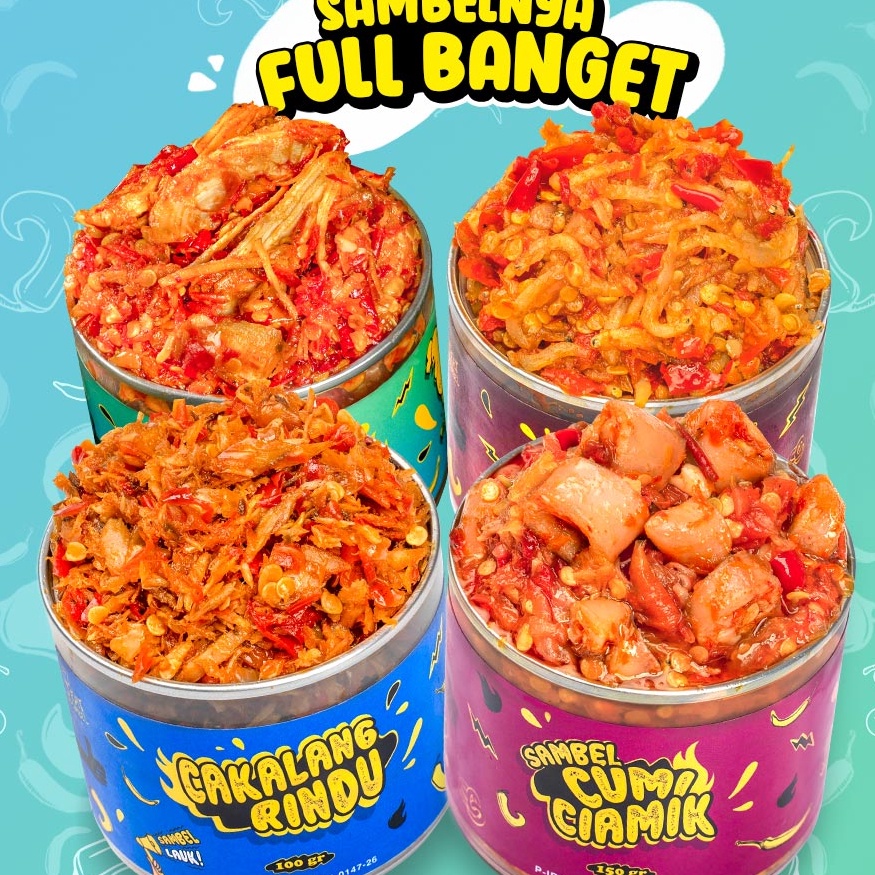 

[R㊚ U✔D] Eat Sambel - SEMUA VARIAN RASA (BEST SELLER!!!)langsung.kirim.