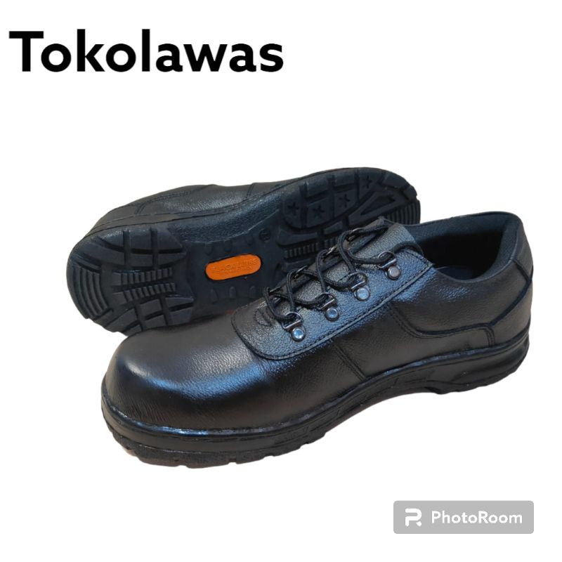 Sepatu Safety Kulit Asli Pria