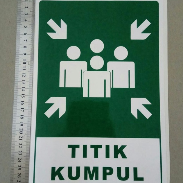 

Termurah! stiker tanda TITIK KUMPUL