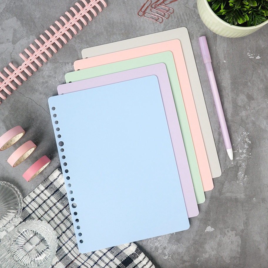 

Harga Murah-DIY Minimalist Binder Covers 2pc Macaron A5 [CREATIV]