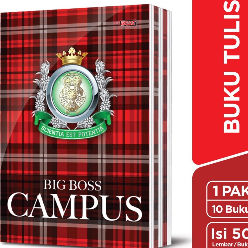 

(LSC ➛㊠> [PACK] BUKU TULIS BIG BOSS CAMPUS isi 50 & 36& 42 LEMBAR|Buku tulis bigboss - pasti.dikiriim..