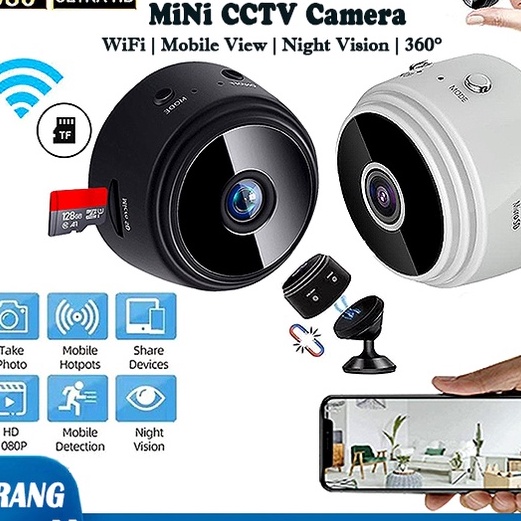 [F♥/Y✔P> Wireless Kamera Mini CCTV A9 Mini Camera Wifi HD 1080P IP Camera Mini Camera Smart Network 