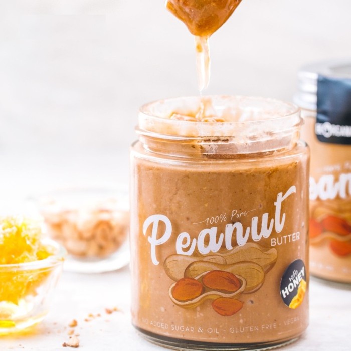

280gr Organic Peanut Butter (Unsweetened, Gluten Free, Vegan)