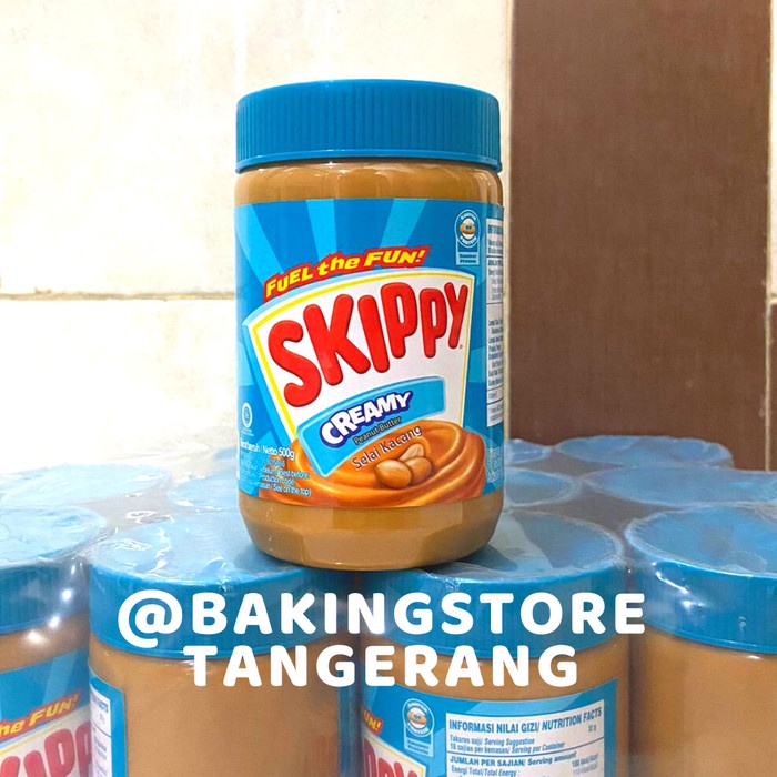 

Skippy Creamy Peanut Butter 500 gr Selai Kacang