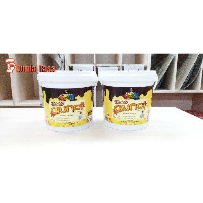 

Chefmate Carnival Choco Crunch Chocomaltine Selai Coklat 1kg