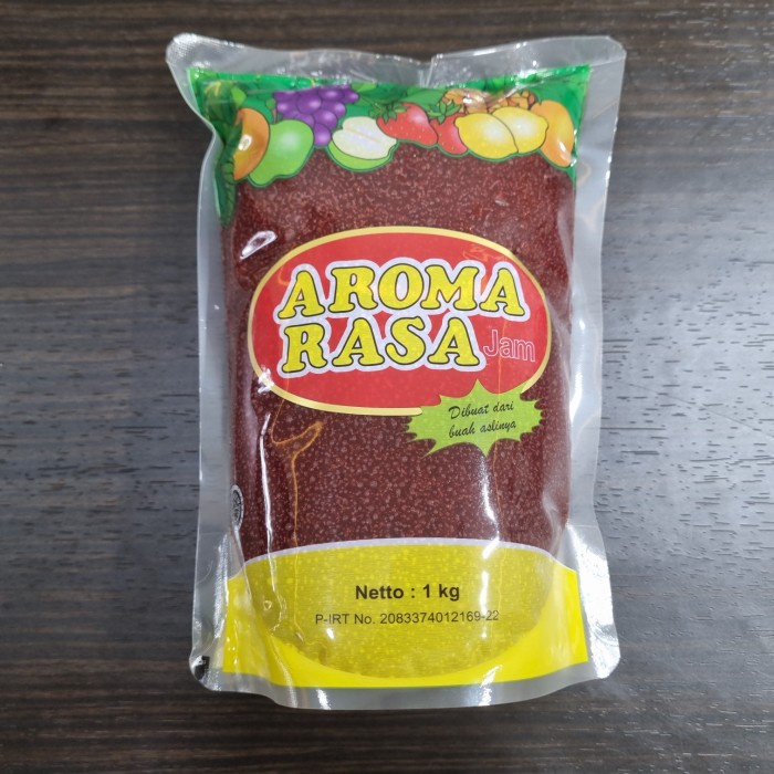 

selai aroma rasa strawberry