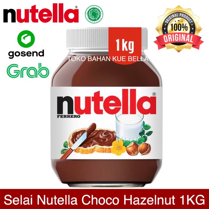 

nutella 1kg (Halal MUI)