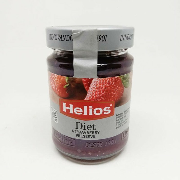 

Helios Diet Strawberry Preserve / Selai 280gr