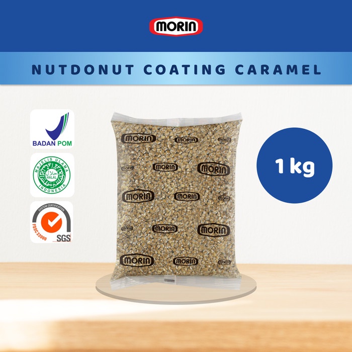 

Morin Nutdonut Caramel Coating 1 Kg