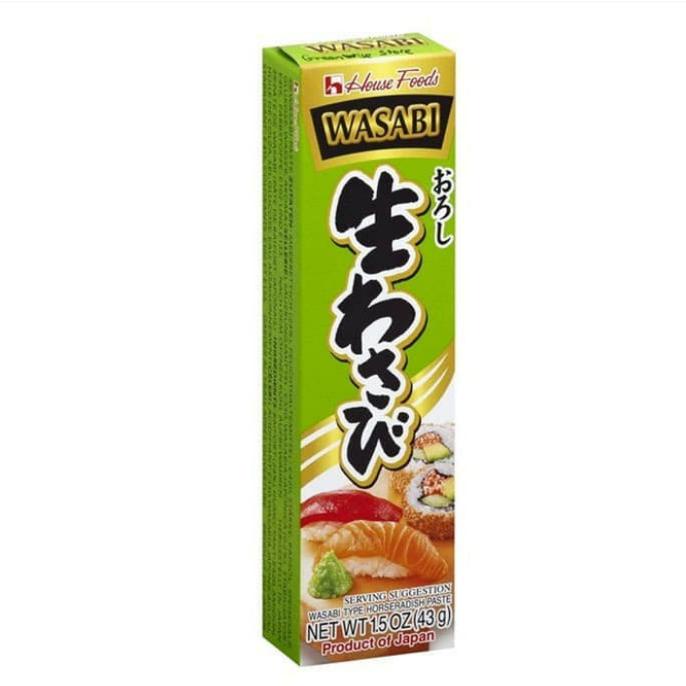 

Open DS] House foods wasabi tube 43 gr / neri wasabi / pasta wasabi jepang