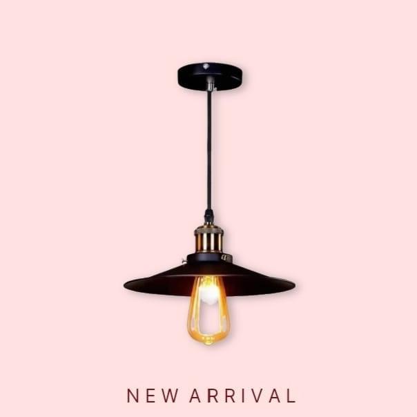 *:*:*:*:*] Kap lampu gantung Hitam, cocok utk cafe/ restoran Minimalis