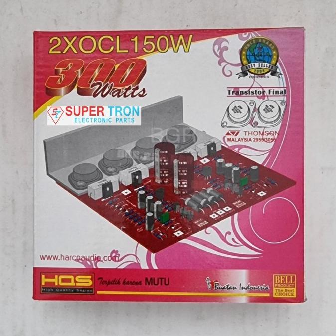 ] Kit Power Amplifier OCL 2x150W Pro