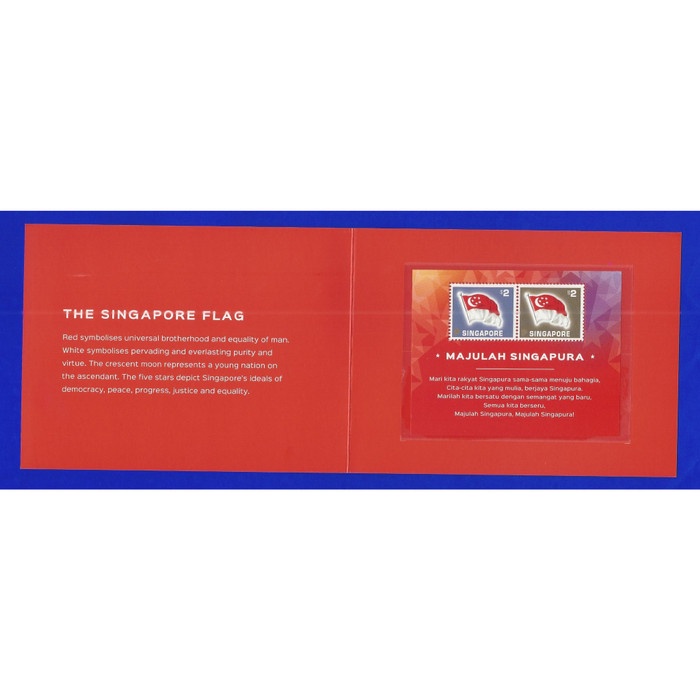 

Bestseller Perangko/Prangko Singapore 50 Years Of Independence The Singapore Flag