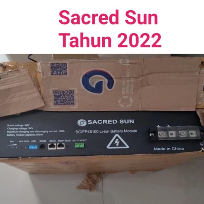 Bestseller Baterai Lifepo4 48V 100Ah With Bms Sacred Sun Tahun 2022