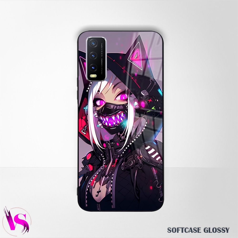 Softcase Kilau VIVO Y12S Y20 Y20S Y20i Y20T |VN29| VIVO Case Glossy Pic HD | Kesing Silikon Premium 