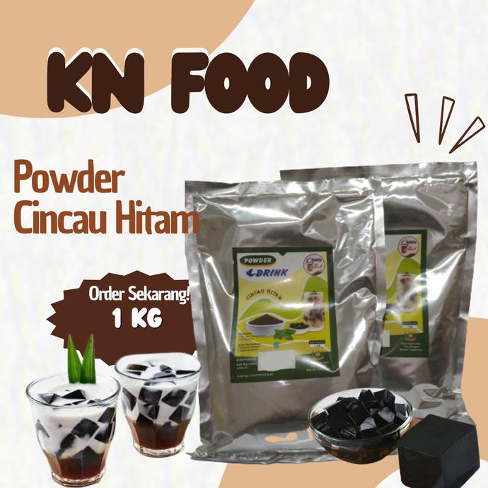 

Bubuk Cincau Hitam /Bubuk Cincau Hitam Instan 1 Kg