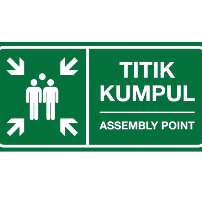 

BigSale!! SIGN STICKER TITIK KUMPUL 20X40CM