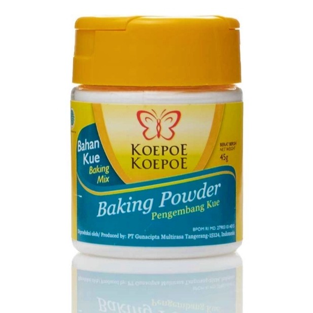 

Baking Powder Koepoe 45 Gram Pengembang Bolu - Bli Sayur Palembang