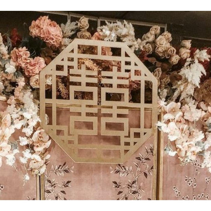 Backdrop Sign Shuang Xi Modern Backdrop Sangjit Bestseller Backdrop