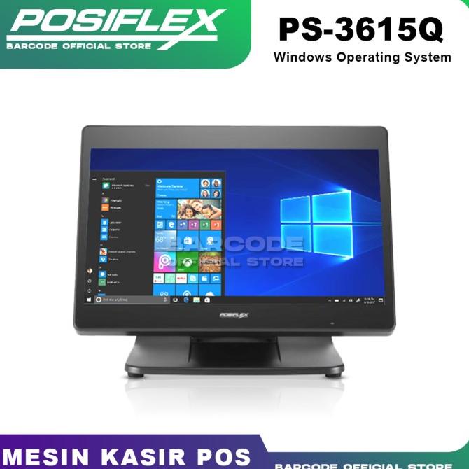 Mesin Kasir Posiflex Ps-3615Q Pos Touchscreen Single Display Windows