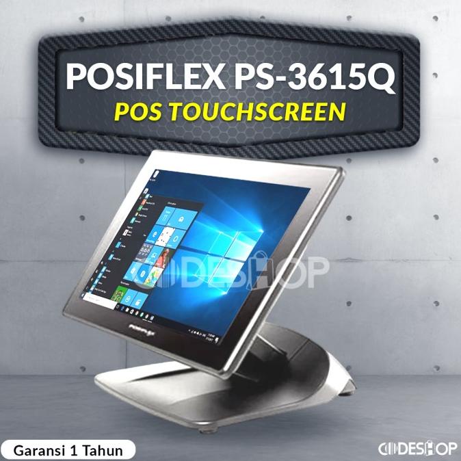 Mesin Kasir Touchscreen Posiflex Ps-3615Q Pos Single Display Windows