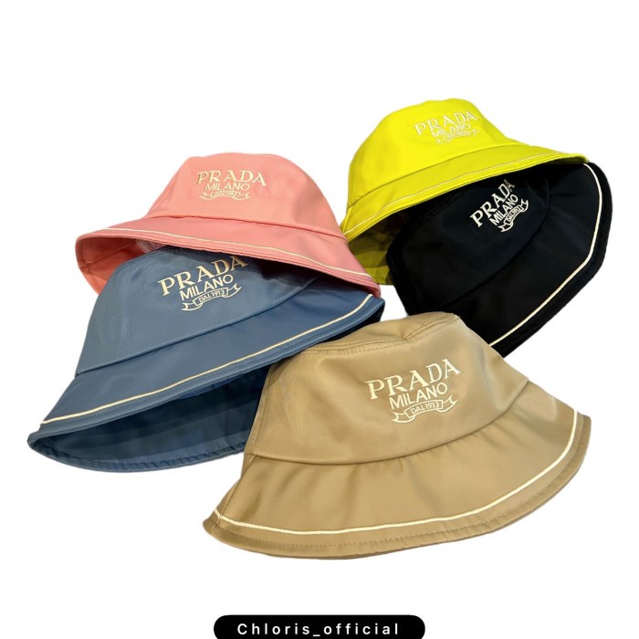 Topi Bucket Branded Wanita Import Fashion Premium 052 Berkualitas