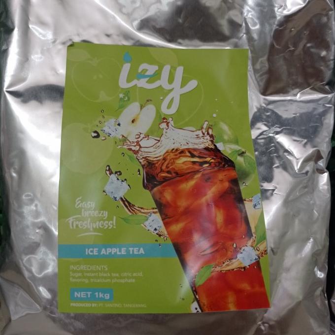 

Apple Tea Ice Powder Izy / Bubuk Minuman Teh Rasa Apel