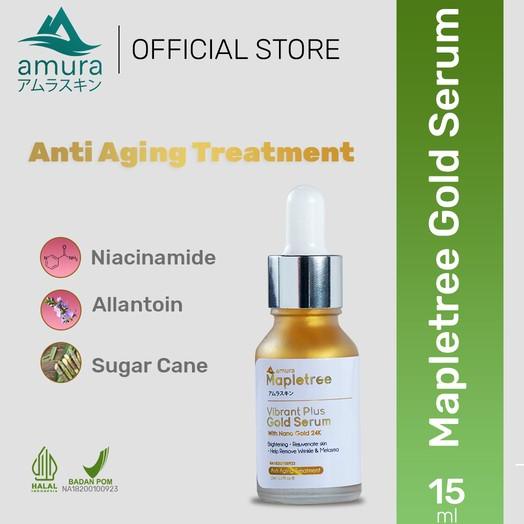Amura Gold Serum - Atasi Flek Hitam & Penuaan
