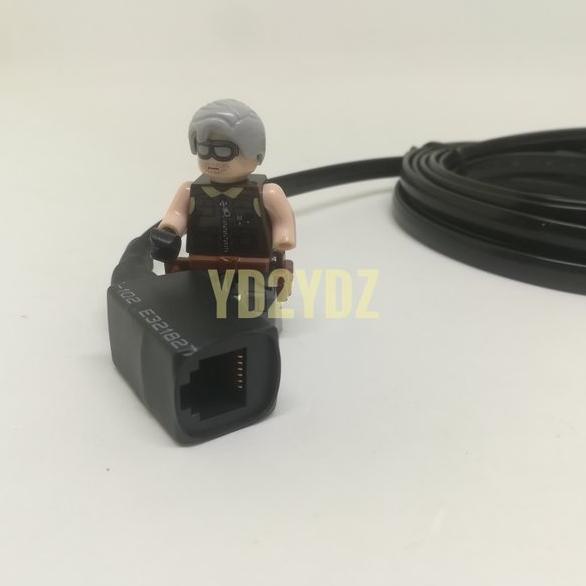 Kabel perpanjangan yaesu mic 6pin separation kit cable RJ12 FT7800 FT7900 FT8800 FT8900 head panel e