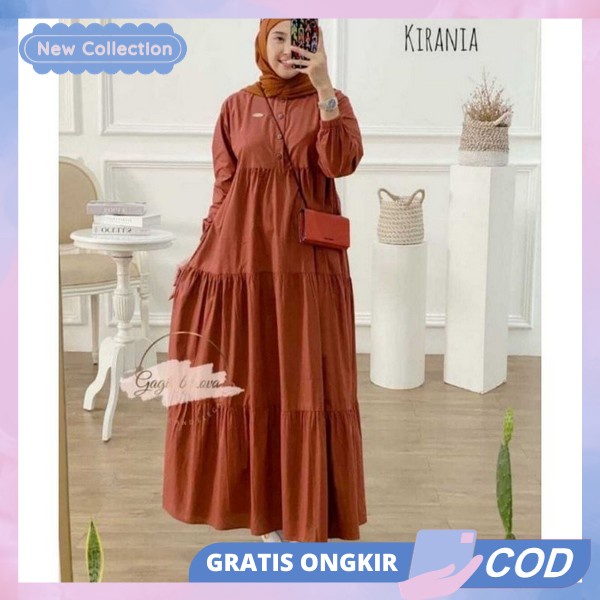 Gsmis Pesta Gqmis Polos Gamus Syar'I Gamos Qanita Hamis Lebaran Gamis Motif Baju Muslim Wisuda Gamis