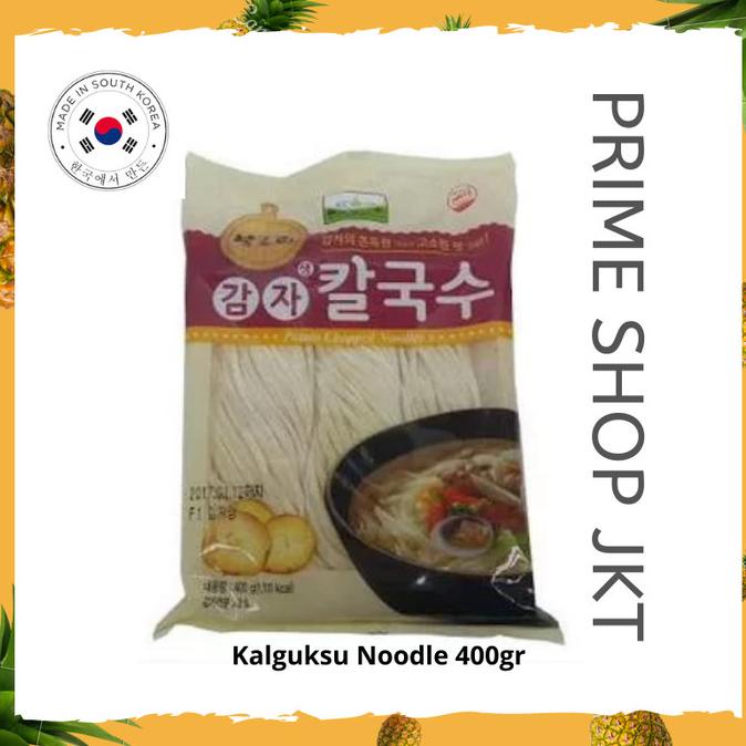 

Chilkab Mie Basah 400gr Potato Chopped Noodle Korea Mie Kalguksu