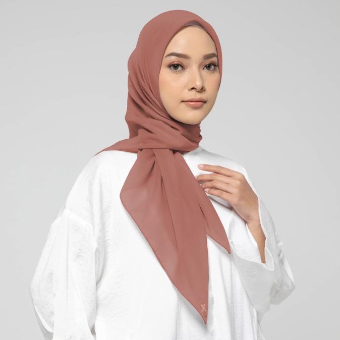 Sale Hameeda - Poton Square Hijab | Poly Cotton Termurah